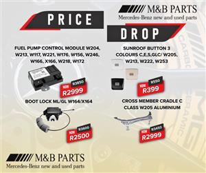 Mercedes-Benz Body Parts Now Reduced!