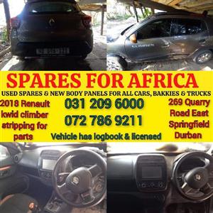 2018 Renault kwid climber now stripping for parts