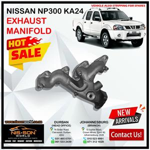 NISSAN NP300 KA24 EXHAUST MANIFOLD