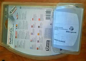 Targus notebook combination cable lock