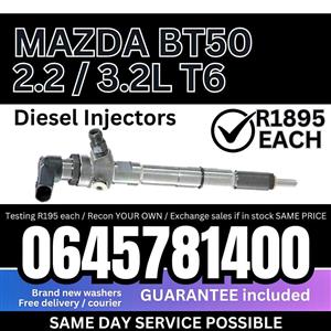 Mazda BT50 2.2 / 3.2L T6 diesel injectors for sale