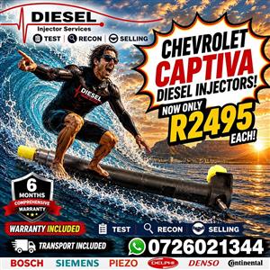 Chevrolet Captiva diesel injectors for sale