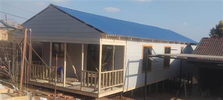 Wooden and nutec houses