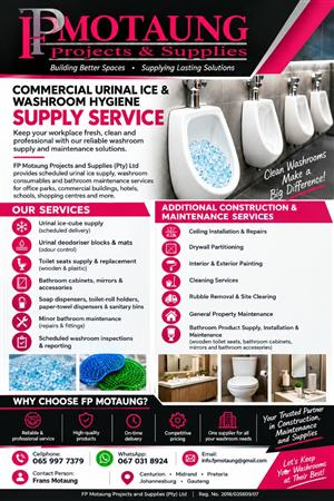 FP MOTAUNG PROJECTS AND SUPPLIES (PTY) LTD Construction, Maintenance