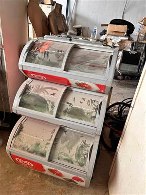 Ice-cream display freezer (3-tier) — Clearance, Mayfair