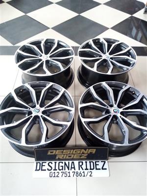 BMW RIMS/WHEELS 20 INCH 8 1/2J & 9J REAR X5/X3/X6 RIMS