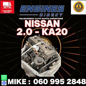 Import Nissan Hardbody 2.0i KA20 Engine.