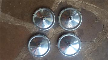 Rare opel dog dish hubcaps