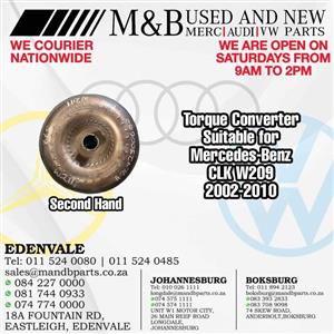 Torque Converter (Second Hand) Suitable for Mercedes-Benz CLK W