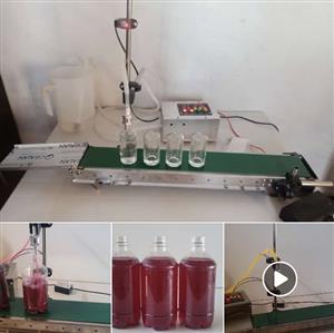 Fill bottles flawlessly – automatic machine, no compressor needed.