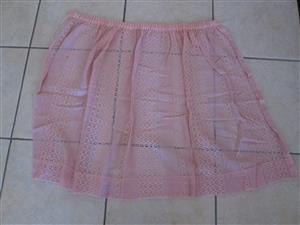 2 Pink Curtains for sale