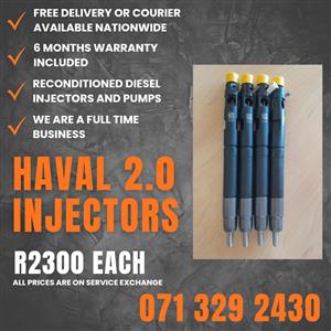 HAVAL 2.0 INJECTORS FOR SALE WITH WARRANTY 