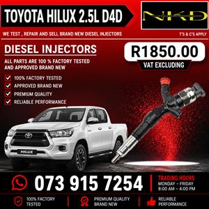 Toyota_Hilux_2.5L_Injectors_On_Repair 