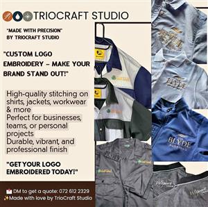  Make your brand stand out with custom logo embroidery 