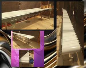 5m stainless steel conveyors systems