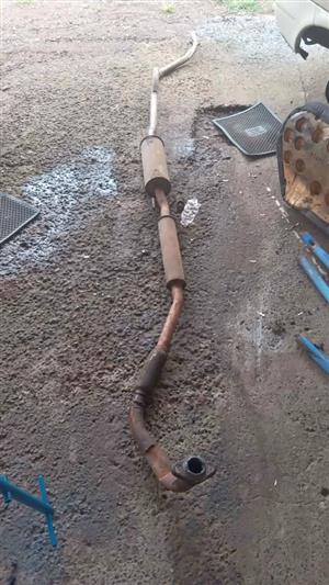 Opel corsa b series sedan complete exhaust