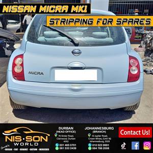 NISSAN MICRA MK1 STRIPPING FOR SPARES