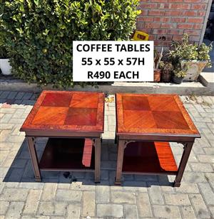 COFFEE TABLES  EACH