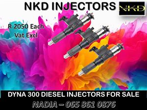 DYNA 300 DIESEL INJECTORS FOR SALE OR EXCHANGE OR RECONDITIONING