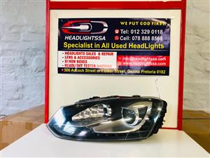 VW Scirocco left side Xenon headlight