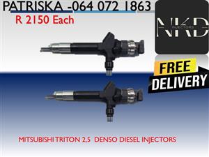 MITSUBISHI TRITON 2.5 DENSO DIESEL INJECTORS FOR SALE
