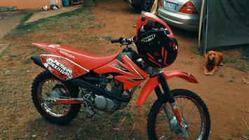 Honda Crf100f for sale, in good used condition. Ideal to learn on.