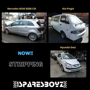 We are stripping these vehicles