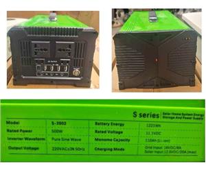 SUN PORTABLE LITHIUM POWER BANK 500W 1200wh, New with warranty and FREE DELIVERY