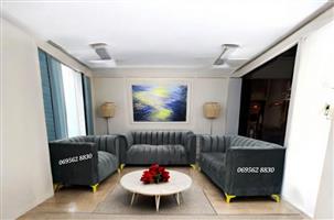 Brand new beautiful sofa set 3pc on sale ️ 321/6seater available in various colors 