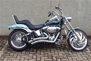 Stunning Softail Custom Smothered in Chrome Extras!