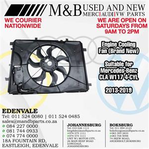 Engine Cooling Fan (Brand New)  Suitable for Mercedes-Benz CLA W117 4-CYL  2013-2019