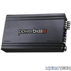 Powerbass GTX8000.4 4-Channel Amplifier