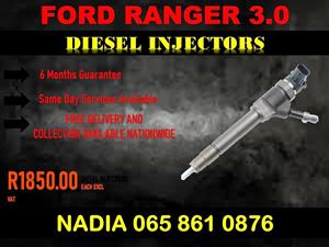 FORD RANGER 3.0 /DIESEL INJECTORS FOR SALE FULLY TESTED