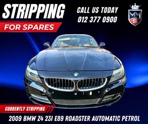 2009 BMW Z4 23i E89 Roadster Automatic Petrol Stripping for Spares 