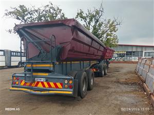 Side Tipper Trailer rental