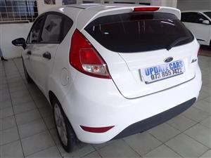 2015 FORD FIESTA 1.4 MANUAL PETROL 88000KM WHITE COLOR  