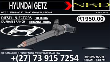 HYUNDAI GETZ DIESEL FUEL INJECTORS TO FIX TODAY NKD PTY LTD 