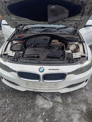 BMW F30 316i 2014 N13 AUTOMATIC - PETROL- STRIPPUING FOR SPARES