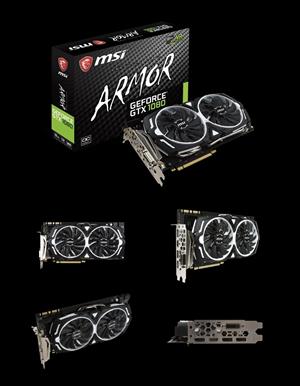 MSI GeForce GTX 1080 ARMOR 8G OC