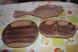Wooden server bowls for sale