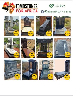 Tombstones for Africa 