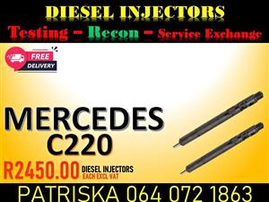 GET YOUR DIESLE INJECTORS FOR MERCEDES C220 FOR SALE