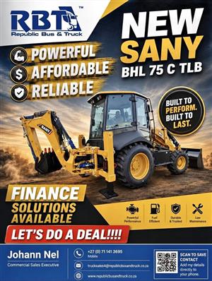 NEW SANY BHL 75 C TLB (4×4)
