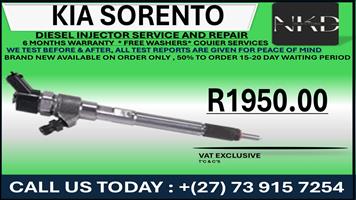 Kia Sorento Diesel Injectors 