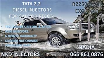 TATA 2,2 DIESEL INJECTORS FOR SALE OR RECON