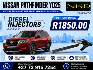Nissan_Pathfinder_yd25_Denso_Diesel Injectors 