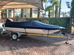 2001 Diversion 16FT (8 seater) boat & trailer with Yamaha 115Hp motor for sale