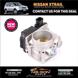 NISSAN XTRAIL THROTTLE BODY QR20/QR25