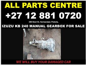 isuzu kb 240 manual gearbox for sale