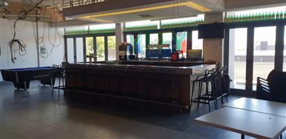 Commercial Bar Counter plus Custom Downlight Ceiling